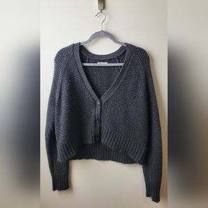 Gray American Eagle Cardigan